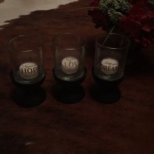 Candle holder set
